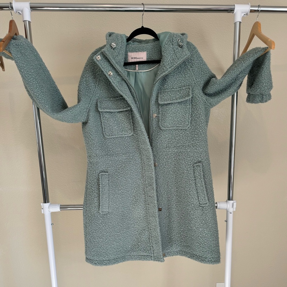 BCBG - Teal Blue - Winter Coat - XXL